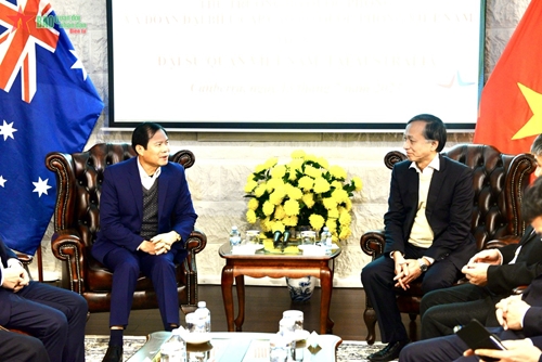 Thượng tướng Nguyễn Tân Cương thăm Đại sứ quán Việt Nam tại Australia